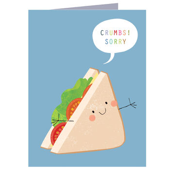Mini Sandwich Greetings Card, 2 of 4