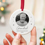 Personalised Grandad Memorial Photo Ornament Ceramic, thumbnail 6 of 7