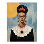 Trendy Frida Artists Painted Portrait Wall Art Print, thumbnail 6 of 6