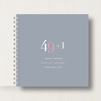Personalised 50th Birthday Memory Book/Album, 11 of 12