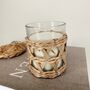 Hand Woven Wicker Scented Candle, thumbnail 1 of 2