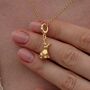 18ct Gold Rabbit Charm Necklace, thumbnail 1 of 6