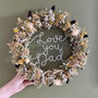 Personalised Funeral Flower Wreath, thumbnail 1 of 3