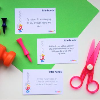 Little Hands Play Prompts Activity Cards Mini Pack, 4 of 5