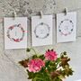 Advent Calendar 12 Days To Christmas Geranium Flower Theme, thumbnail 2 of 7