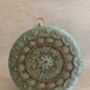 Mint Green Circular Handcrafted Clutch Bag, thumbnail 4 of 8
