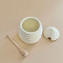 Ceramic Honey Pot With Honey Dipper, thumbnail 10 of 11