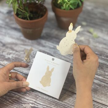 Plant A Bunny Seed Paper Card, 3 of 7