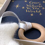 Cashmere Moon Baby Teether In Personalised Gift Box, thumbnail 4 of 7