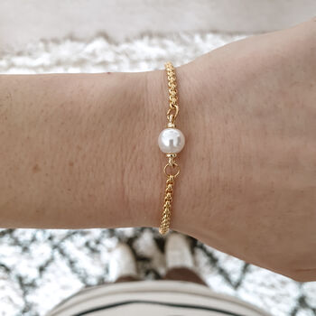 Delicate Pearl Bracelet, 2 of 3