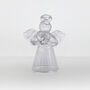 Glass Angel Hanging Decoration, thumbnail 2 of 6