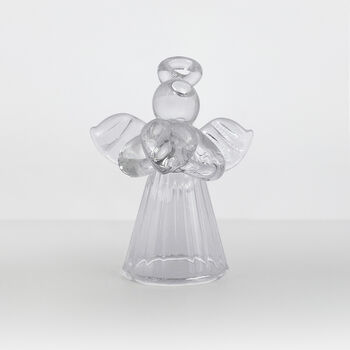 Glass Angel Hanging Decoration, 2 of 6