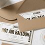 Personalised Hot Air Balloon Experience Gift Voucher, thumbnail 8 of 9