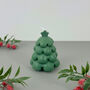 Green Christmas Tree Candle And Christmas Decoration, thumbnail 6 of 11