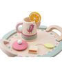 Little Tribe 10pc Pink Wooden Tea Set | Age 3years+, thumbnail 3 of 6