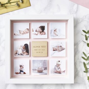 Personalised Mother's Day Framed Baby And Child Photo Print, 9 of 12