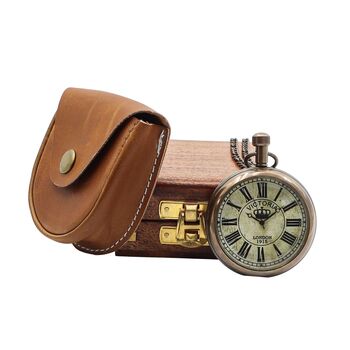 Personalised The Kensington Pocket Watch With Case, 4 of 12