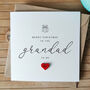 Personalised Handmade Christmas Card For Special Grandad, thumbnail 1 of 4