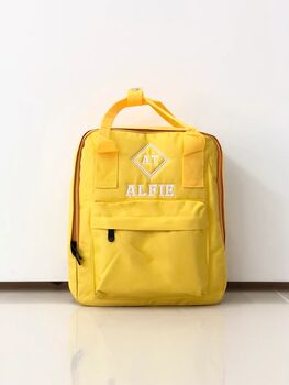 Personalised Twin Handle Mini Square Backpack, 4 of 12