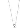Fine Diamond Solid Gold Classic Heart Necklace, thumbnail 1 of 2