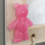 Triple White Wash Wooden Picture Frame With 3D Bears, thumbnail 3 of 5