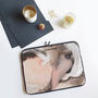 Personalised Watercolour Swirl Padded Laptop Case, thumbnail 1 of 5