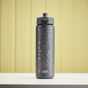 Personalised Jungle Children's School Ion8 Water Bottle, 2 of 8