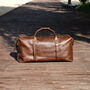 Genuine Leather Holdall Luggage, thumbnail 9 of 12