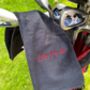 Golf Towel With Embroidered Slogan, thumbnail 5 of 5