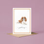 Cavalier Spaniel Just To Say Card, thumbnail 3 of 6