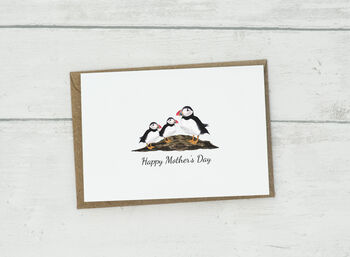 Puffin Mother's Day Card, 3 of 4