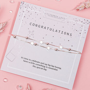 Congratulations Bracelet Gift, 2 of 5