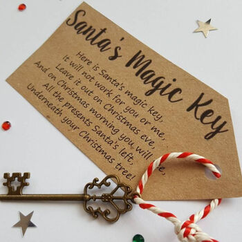 Magic Santa Key For Christmas Eve Box, 2 of 2