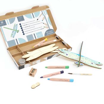 Make Your Own Dragonfly Glider Craft Activity Kit, 5 of 8