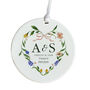 Personalised Engagement Ornament With Initials Names And Date, thumbnail 2 of 4