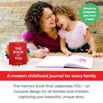 Baby's 1st Christmas Gift Childhood Memory Journal Red, 2 of 9