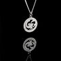 Zodiac Necklace In Sterling Silver, Gift Idea For Her, thumbnail 5 of 10