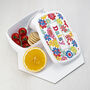 Personalised Girl's Patterned Lunch Box, thumbnail 6 of 12