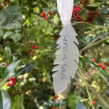 Personalised Feather Memorial Decoration, 2 of 5