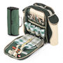 Deluxe Backpack Hamper And Picnic Blanket Forest Green, thumbnail 4 of 5