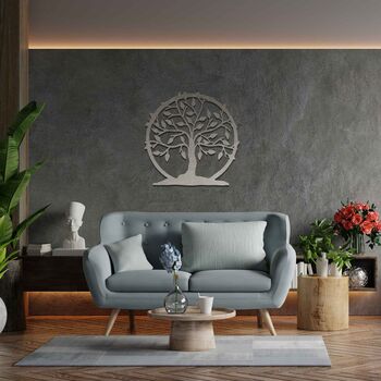 Circular Tree Of Life Metal Wall Art Birthday Gift Idea, 11 of 12