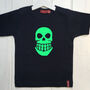 Personalised Child's Halloween Skull T Shirt, thumbnail 1 of 12