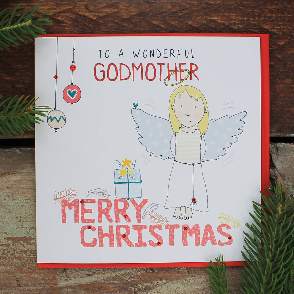 Godmother Christmas Card 