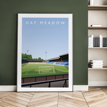Shrewsbury Town Gay Meadow Poster, 3 of 8