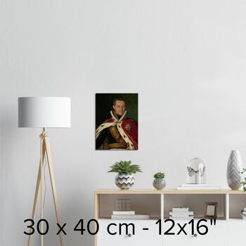 Personalised Royal Portrait The King, 3 of 6