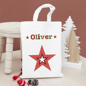 Personalised Christmas Treat Bag, 5 of 12