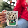 Personalised Dog Lover Christmas Mug, thumbnail 12 of 12