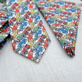 Liberty Roaring Wheels Tie Adults And Childs, 6 of 8