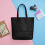 Personalised Leather Tote Bag, thumbnail 1 of 3