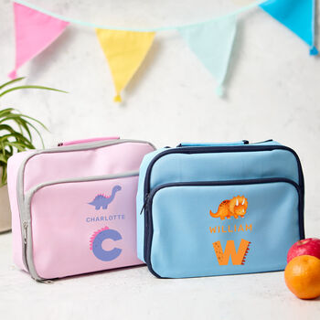Kids Dinosaur Lunch Bag Personalised Gift, 2 of 6